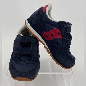 Saucony‎ Toddler/Little Boy's Baby-Jazz-HL Sneakers Shoes Navy/Red 5M